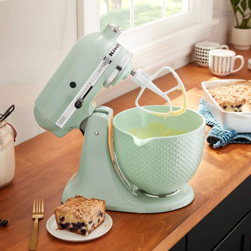 KitchenAid Ceramic Mixer Bowl - Dew Drop image number 3